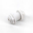 monotight 6.35mm female x female bulkhead with locknut