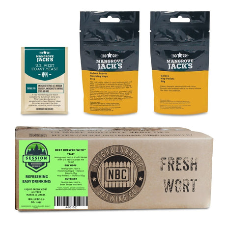 Neighbourhood Brewing Co. Session Pale Ale Fresh Wort Kit with Mangrove Jack's Additions