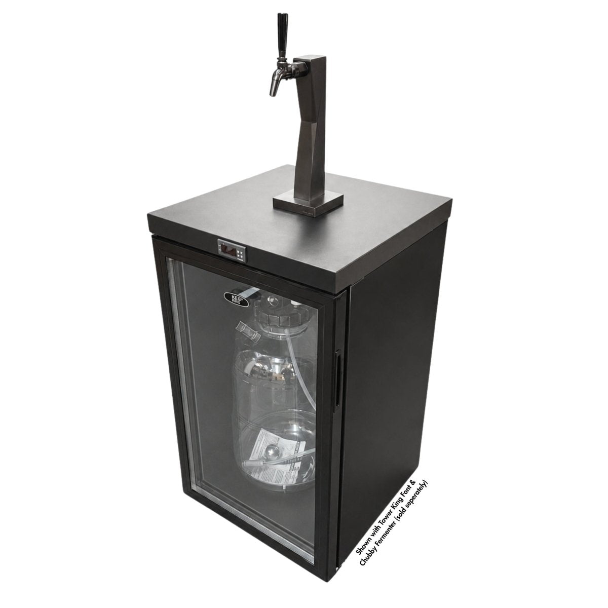Neo glass door keg fridge