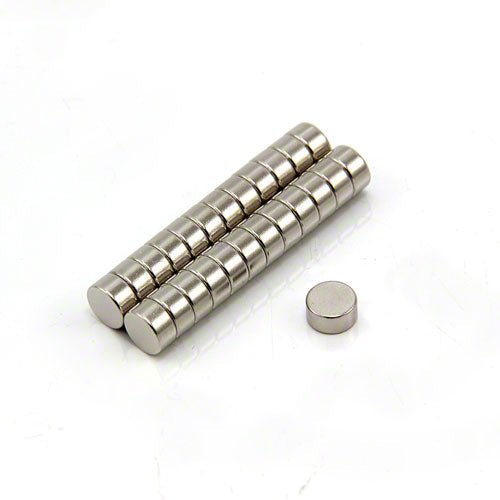 Neodymium rare earth button magnet