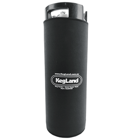 Neoprene keg parka for 19L kegs, black
