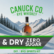 Canuck Co. and Dry zero sugar ginger ale keg kit