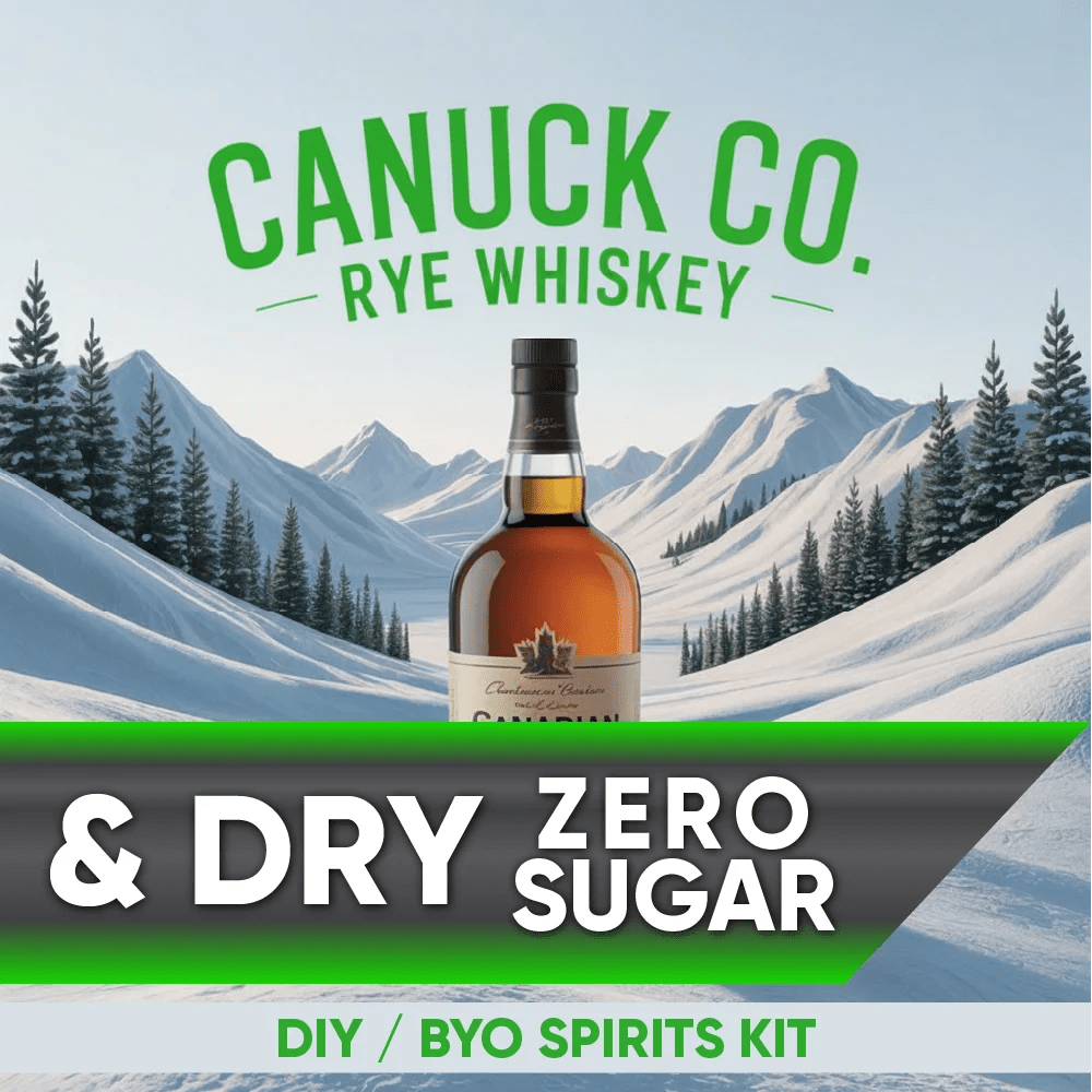 Canuck Co. and Dry zero sugar ginger ale keg kit