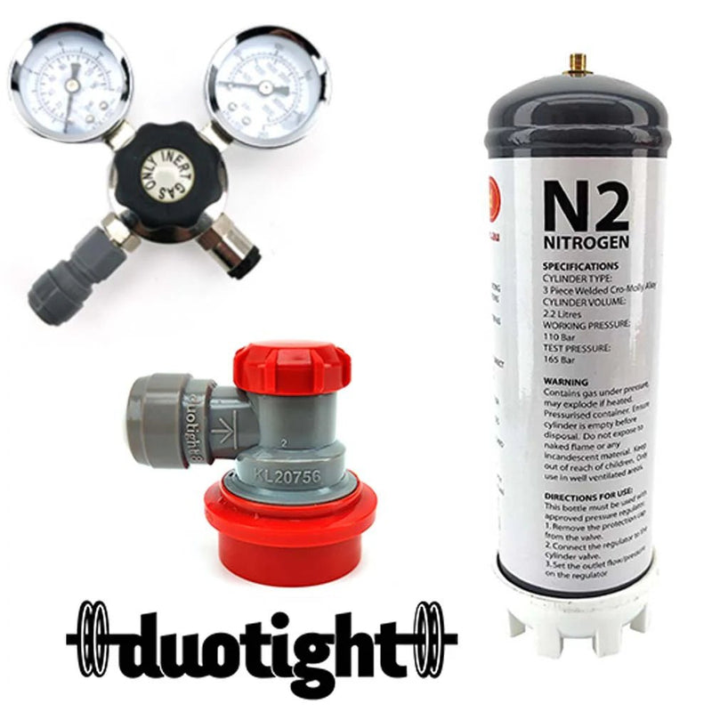 Nitro duokit - High Capacity Nitrogen (N2) duotight kit - Distillery King Australia