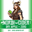 Nordi Dry Apple Cider Zero Sugar DIY BYO keg kit