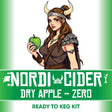Nordi Dry Apple Cider Zero Sugar ready to keg kit