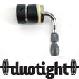 NukaTap duotight stainless steel short shank, black
