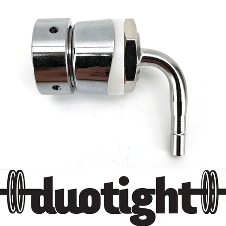 NukaTap duotight stainless short shank kit