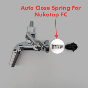 Auto close spring for NukaTap FC Gen1 tap