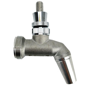 NukaTap raw stainless cast beer tap