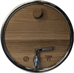 Oak Barrel 6.5L BadMo P3 American Oak Medium - Plus Toast Char 3 Badmotivator Legacy Barrel - Distillery King Australia