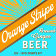 Orange Stripe Jamaican Brewed Ginger Beer DIY BYO spirits keg kit