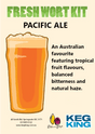 Pacific ale fresh wort kit for home brewing