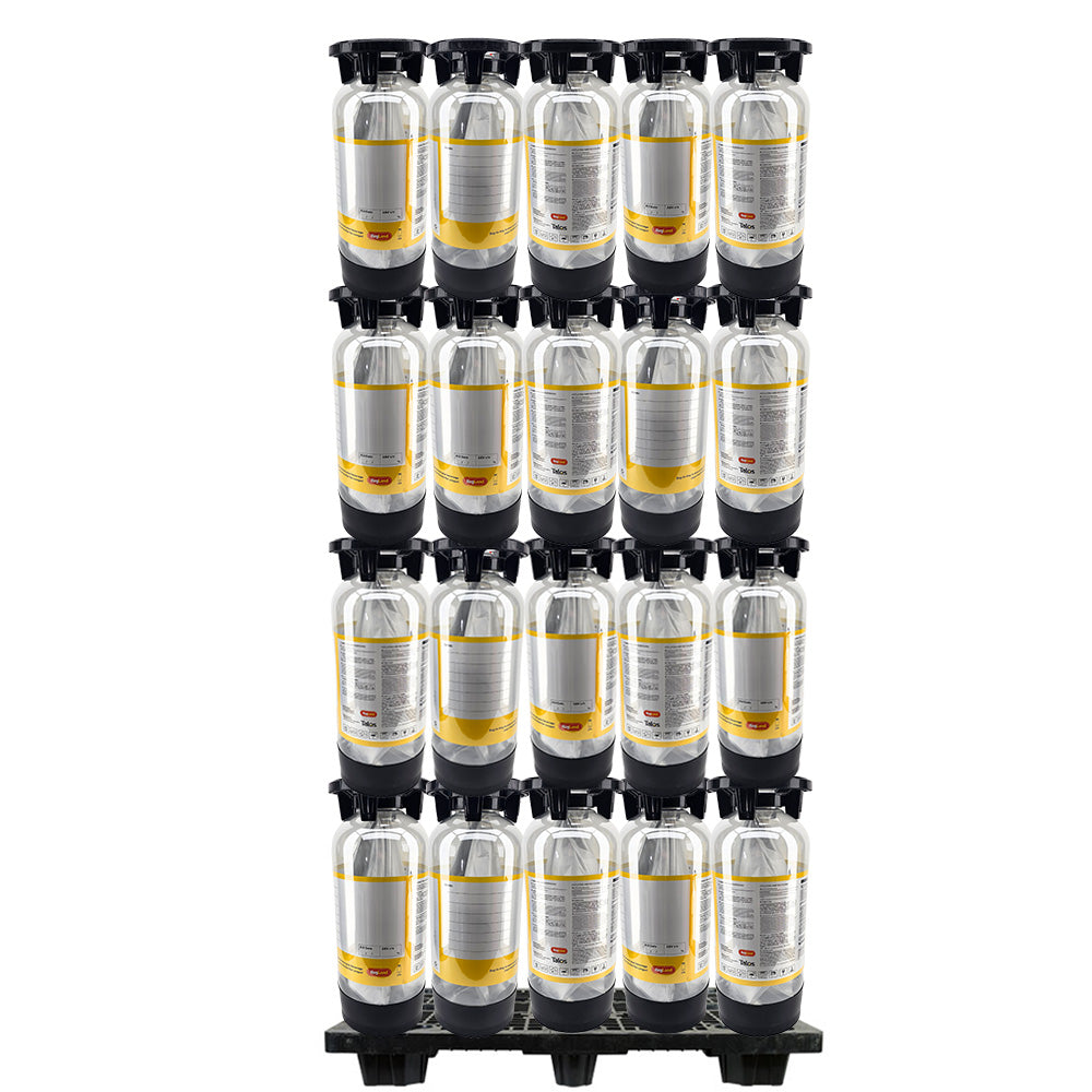 Pallet of 80 Talos one-way kegs, 20L A-type