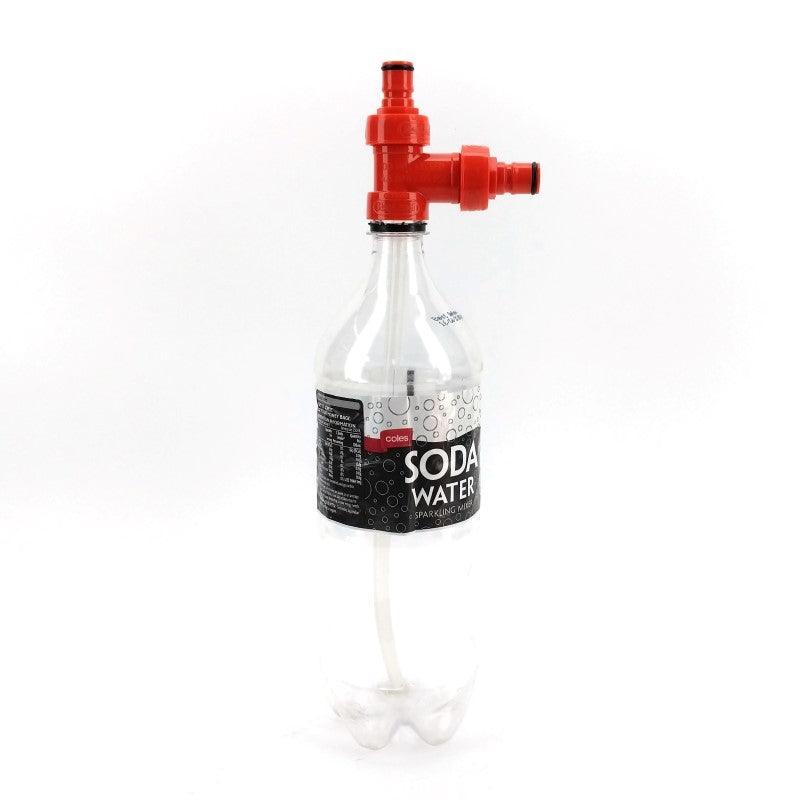 PCO1881 carbonation cap tee adapter, female x male x male