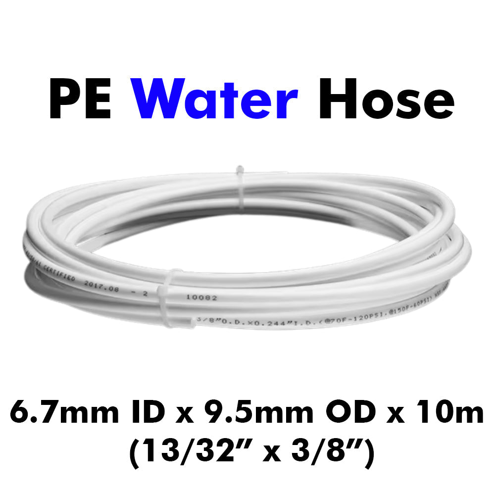 PE water line 6.7mm ID x 9.5mm OD 10m roll