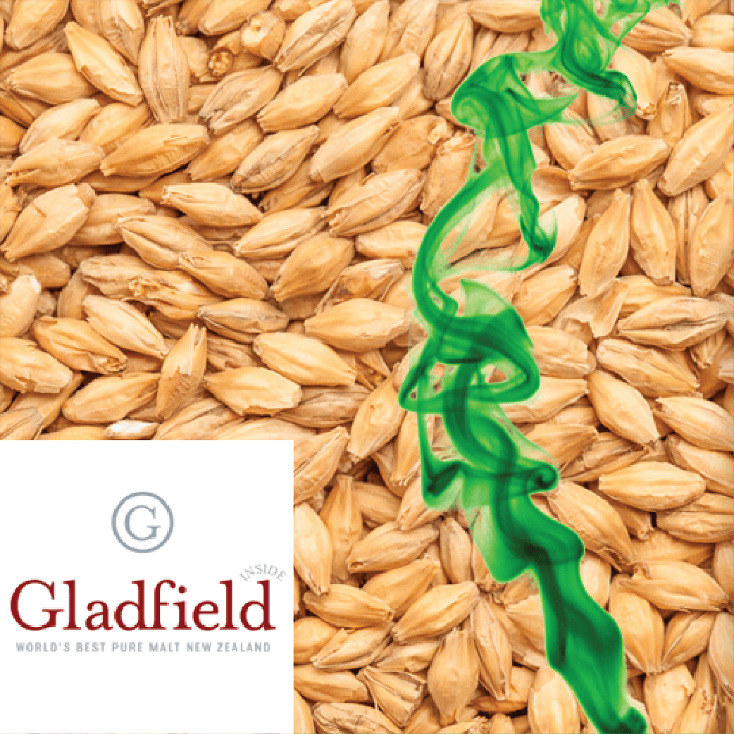 Heavy Peat Smoked Malt Gladfield NZ per kg
