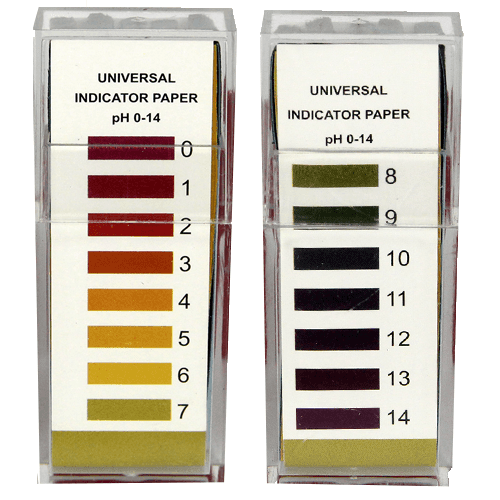 100 strip pH 0 to 14 test kit