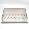 Large stainless steel plinth drip tray 410mm x 600mm