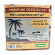 Premium cocopeat brick 5kg compressed coco coir