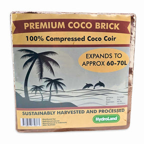 Premium cocopeat brick 5kg compressed coco coir