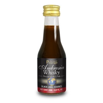Prestige Black Label Whiskey Ambrosia Essence 20mL bottle