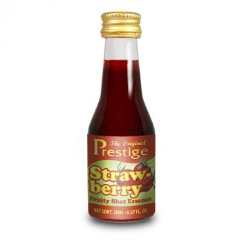 Prestige Fruity Shot Strawberry Essence - 20mL (Flavours 750mL of Neutral Spirit) - Distillery King Australia