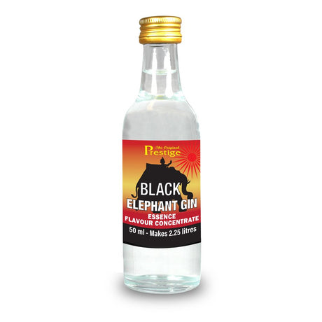 Prestige Gin Black Elephant (Bull) Essence 50mL bottle