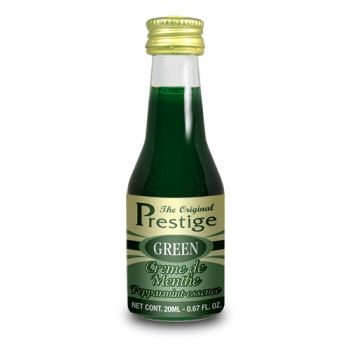 Prestige Liqueur Crème De Menthe (Green) Essence - 20mL (Flavours 750mL of Neutral Spirit) - Distillery King Australia