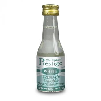 Prestige Liqueur Crème De Menthe (White) Essence - 20mL (Flavours 750mL of Neutral Spirit) - Distillery King Australia