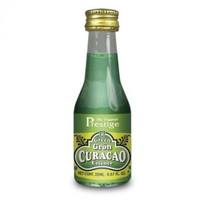 Prestige Liqueur Curaco Green Essence - 20mL (Flavours 750mL of Neutral Spirit) - Distillery King Australia