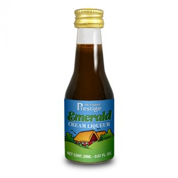 Prestige Liqueur Emerald Cream (Irish) Essence - 20mL (Flavours 750mL of Neutral Spirit) - Distillery King Australia
