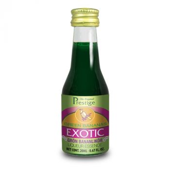 Prestige Liqueur Exotic Green Banana Essence - 20mL (Flavours 750mL of Neutral Spirit) - Distillery King Australia