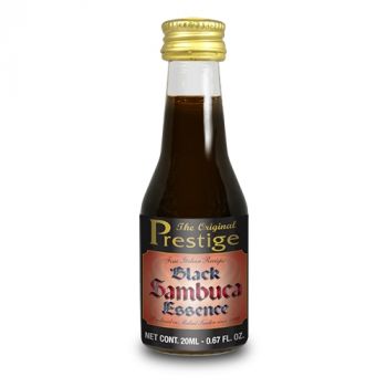 Prestige Liqueur Sambucca Black Essence - 20mL (Flavours 750mL of Neutral Spirit) - Distillery King Australia