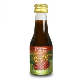 Prestige Liqueur Strawberry ‘n’ Cream Essence - 20mL (Flavours 750mL of Neutral Spirit) - Distillery King Australia