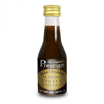 Prestige Liqueur Swiss Almond Chocolate Essence - 20mL (Flavours 750mL of Neutral Spirit) - Distillery King Australia