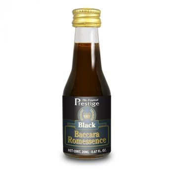 Prestige Rum Black Baccara Essence - 20mL (Flavours 750mL of Neutral Spirit) - Distillery King Australia