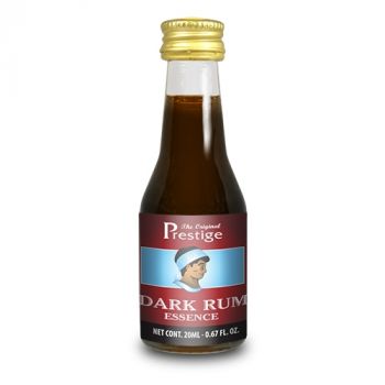 Prestige Rum Dark Rum (Mork) Essence - 20mL (Flavours 750mL of Neutral Spirit) - Distillery King Australia