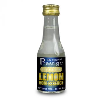 Prestige Rum Lemon Essence - 20mL (Flavours 750mL of Neutral Spirit) - Distillery King Australia