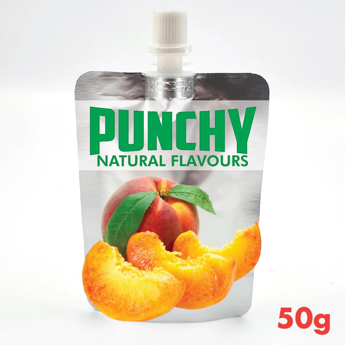 PUNCHY Peach Flavour Natural 50g