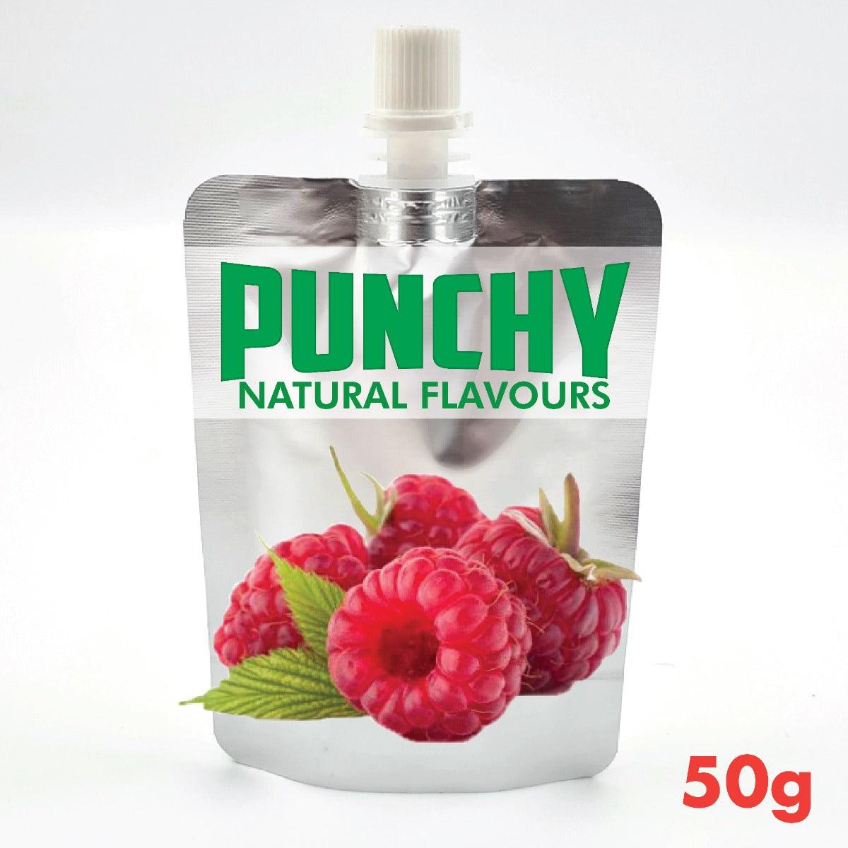 PUNCHY Raspberry Flavour Natural 50g