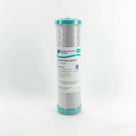 Pure Coconut Carbon Block Water Filter 10" x 2.5" - NSF & WaterMark Approved - Distillery King Australia