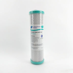 10 inch pure coconut carbon block water filter cartridge, 5 micron