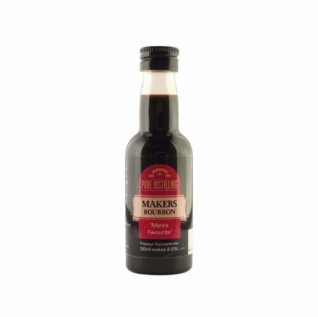 Pure Distilling Bourbon Makers Essence 50mL - Flavours 2.25L of Neutral Alcohol - Distillery King Australia