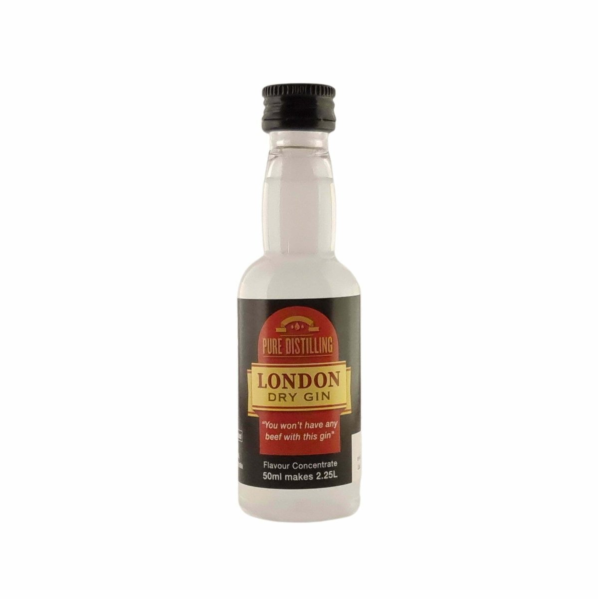 Pure Distilling Gin London Dry Essence 50mL - Flavours 2.25L of Neutral Alcohol - Distillery King Australia