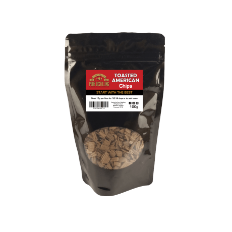 Pure Distilling Oak Toasted American Oak Chips - Distillery King Australia