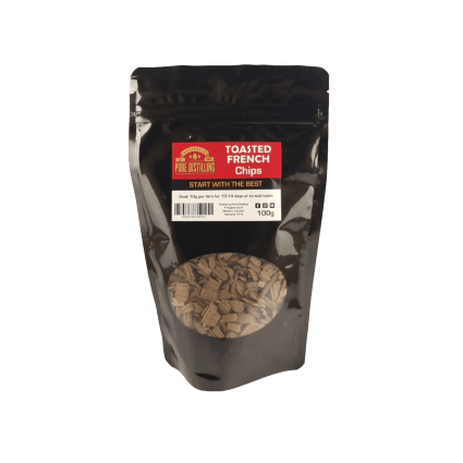 Pure Distilling Oak Toasted French Oak Chips 100g - Distillery King Australia