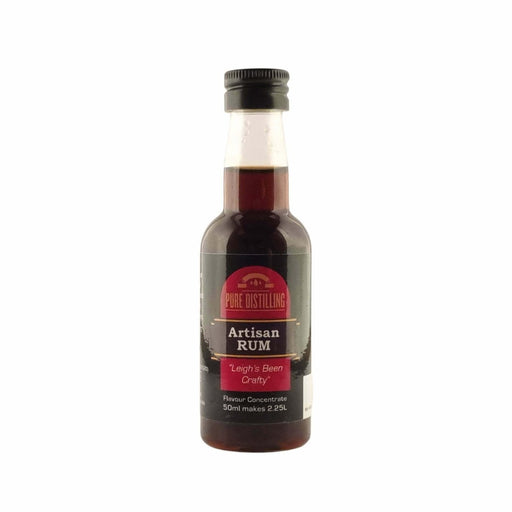 Pure Distilling Rum Artisan Essence 50mL - Flavours 2.25L of Neutral Alcohol - Distillery King Australia