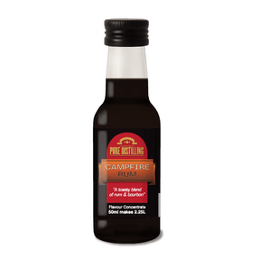 Pure Distilling Rum Campfire Essence 50mL - Flavours 2.25L of Neutral Alcohol - Distillery King Australia
