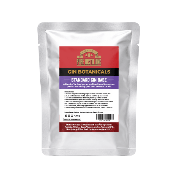 Pure Distilling Standard Gin Base Botanicals 65g - Distillery King Australia